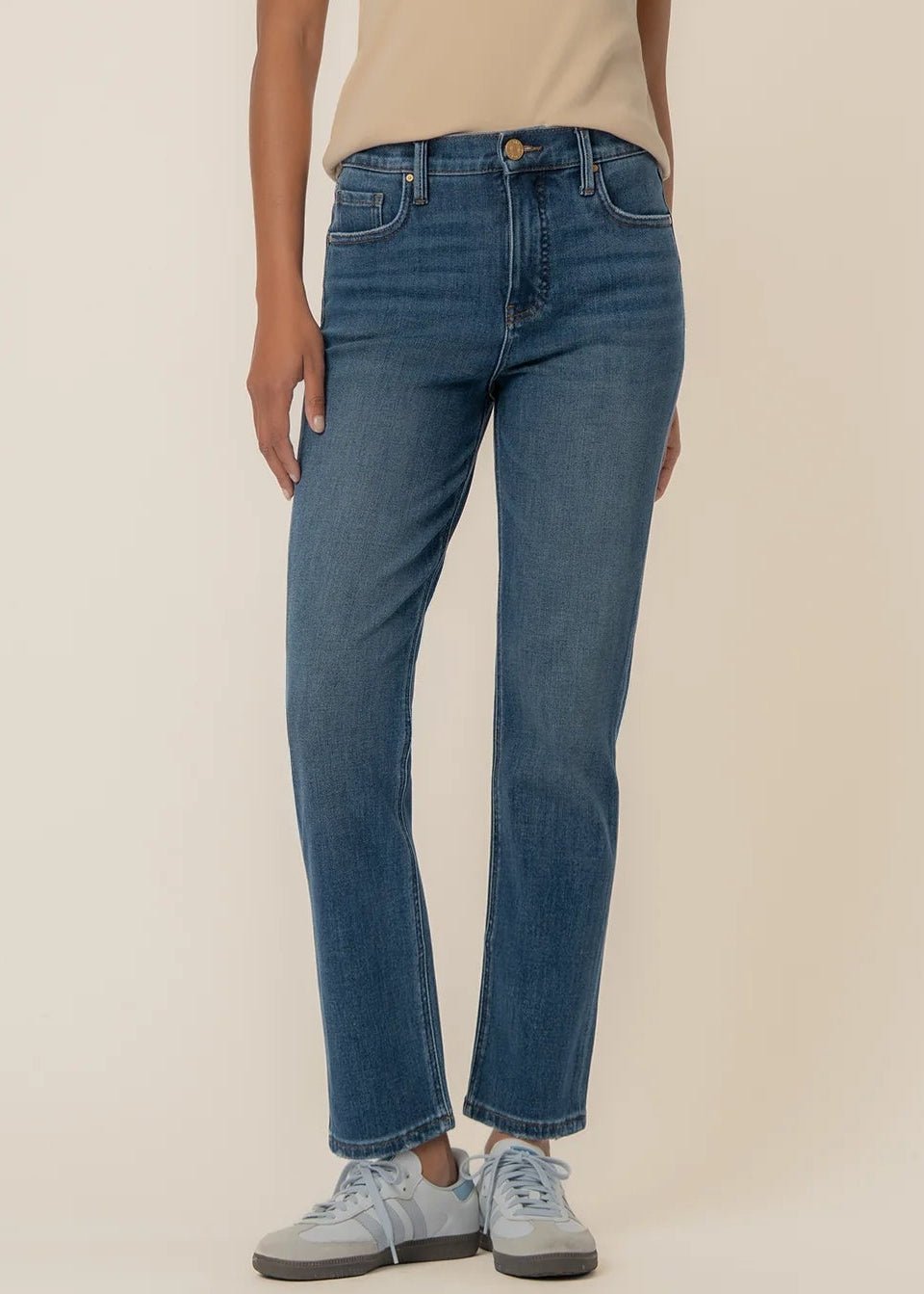 Blair High Rise Straight Leg - Certify - Elle Maxine