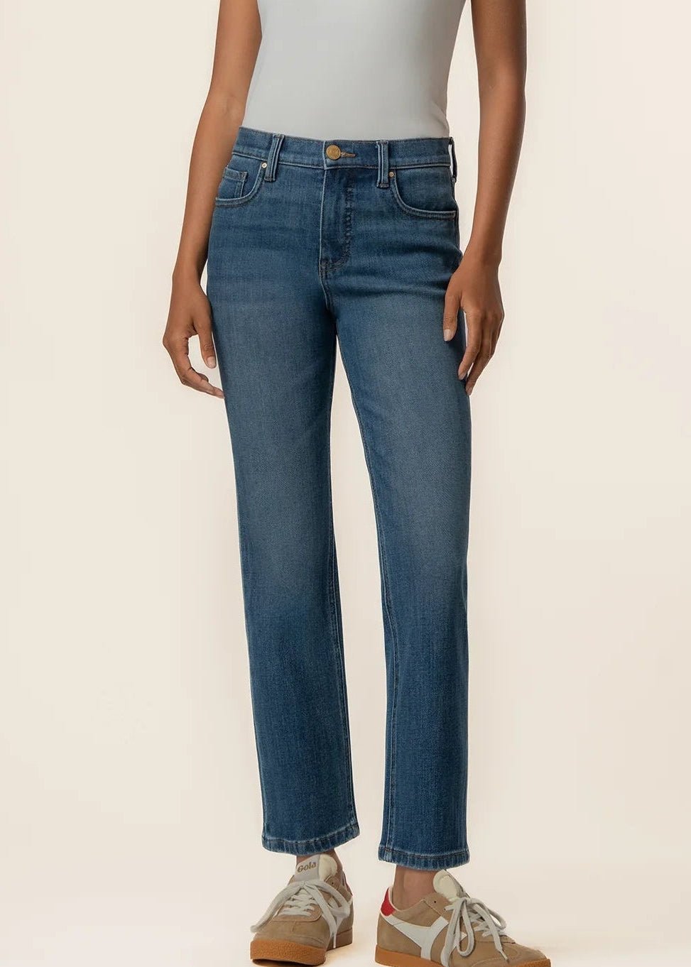 Blair High Rise Straight Leg Jeans - Elle Maxine