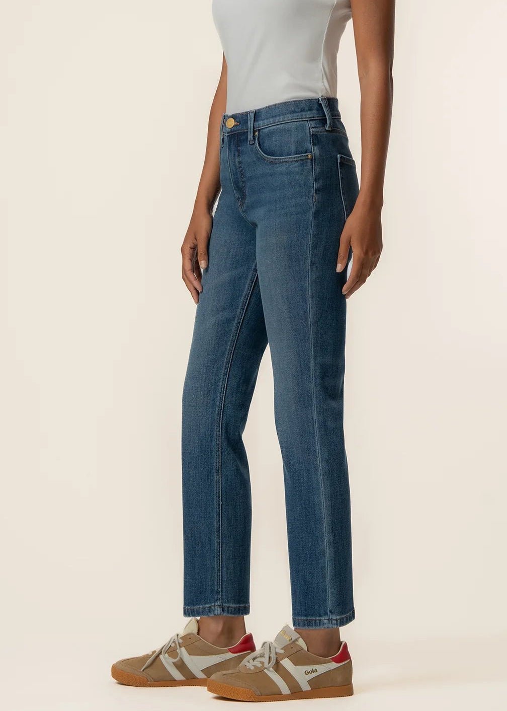 Blair High Rise Straight Leg Jeans - Elle Maxine
