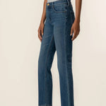 Blair High Rise Straight Leg Jeans - Elle Maxine