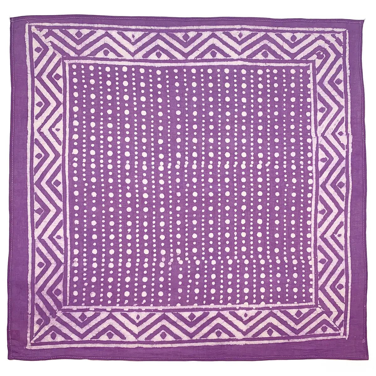 Block Printed Bandana - Elle Maxine