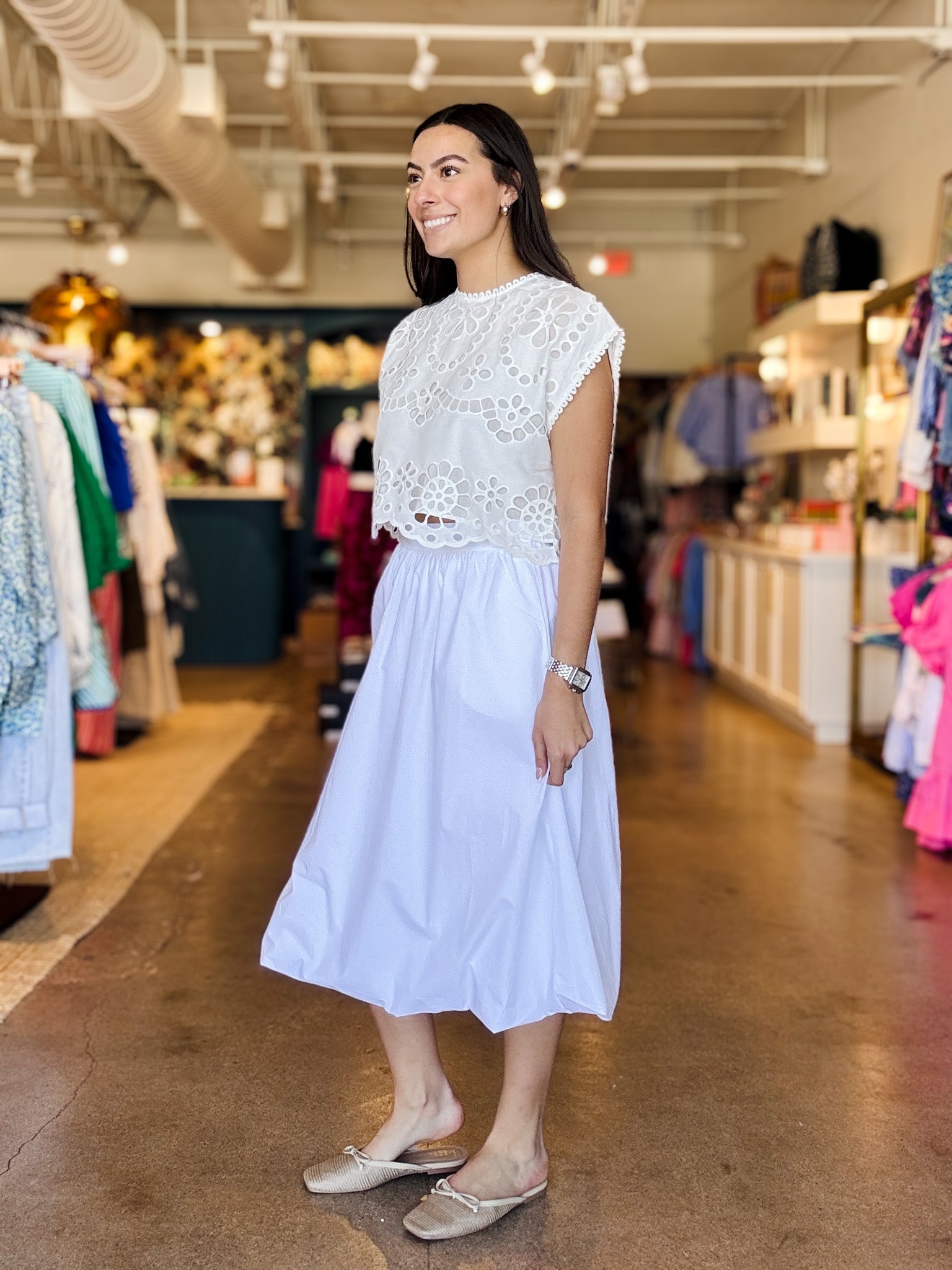 Blurra Balloon Skirt - Elle Maxine