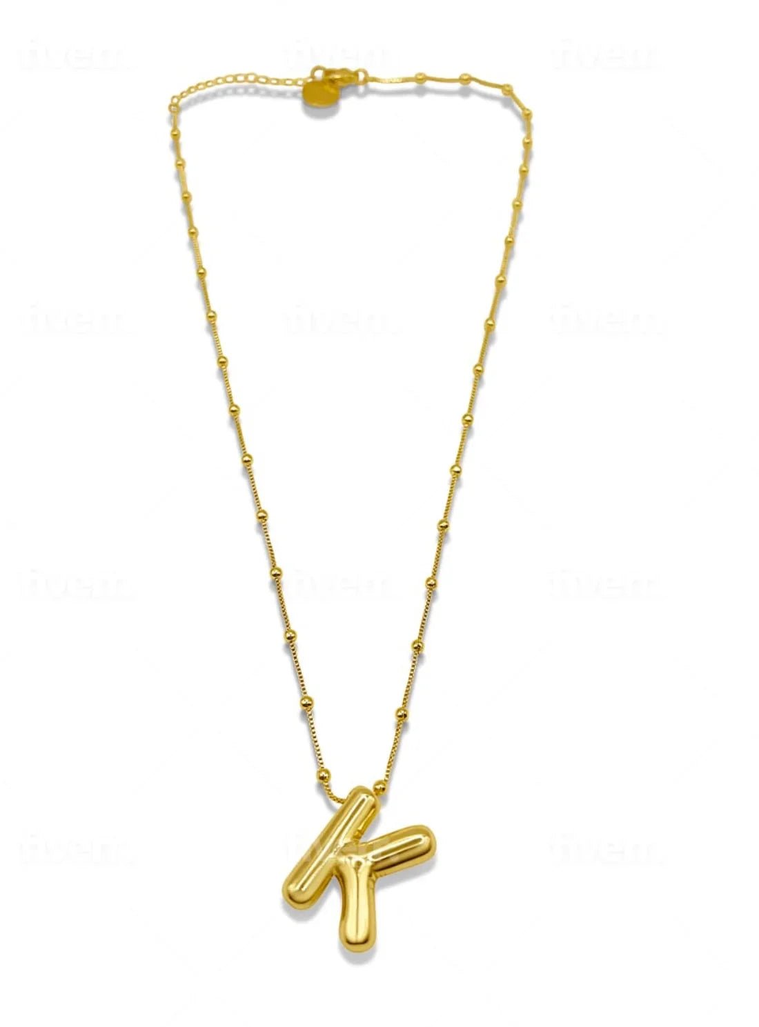 Bobbie Letter Necklace - Elle Maxine