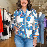 Bold Riviera Button Down Top - Elle Maxine