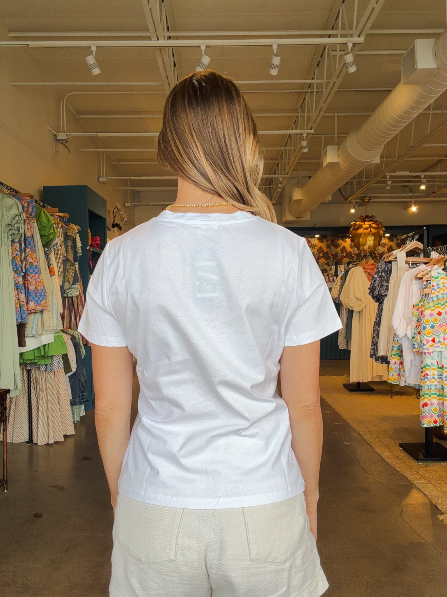 Boots Embroidered Tee - Elle Maxine
