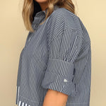 Brinley Layered Button Down Top - Elle Maxine