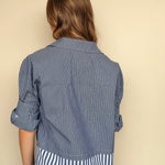 Brinley Layered Button Down Top - Elle Maxine