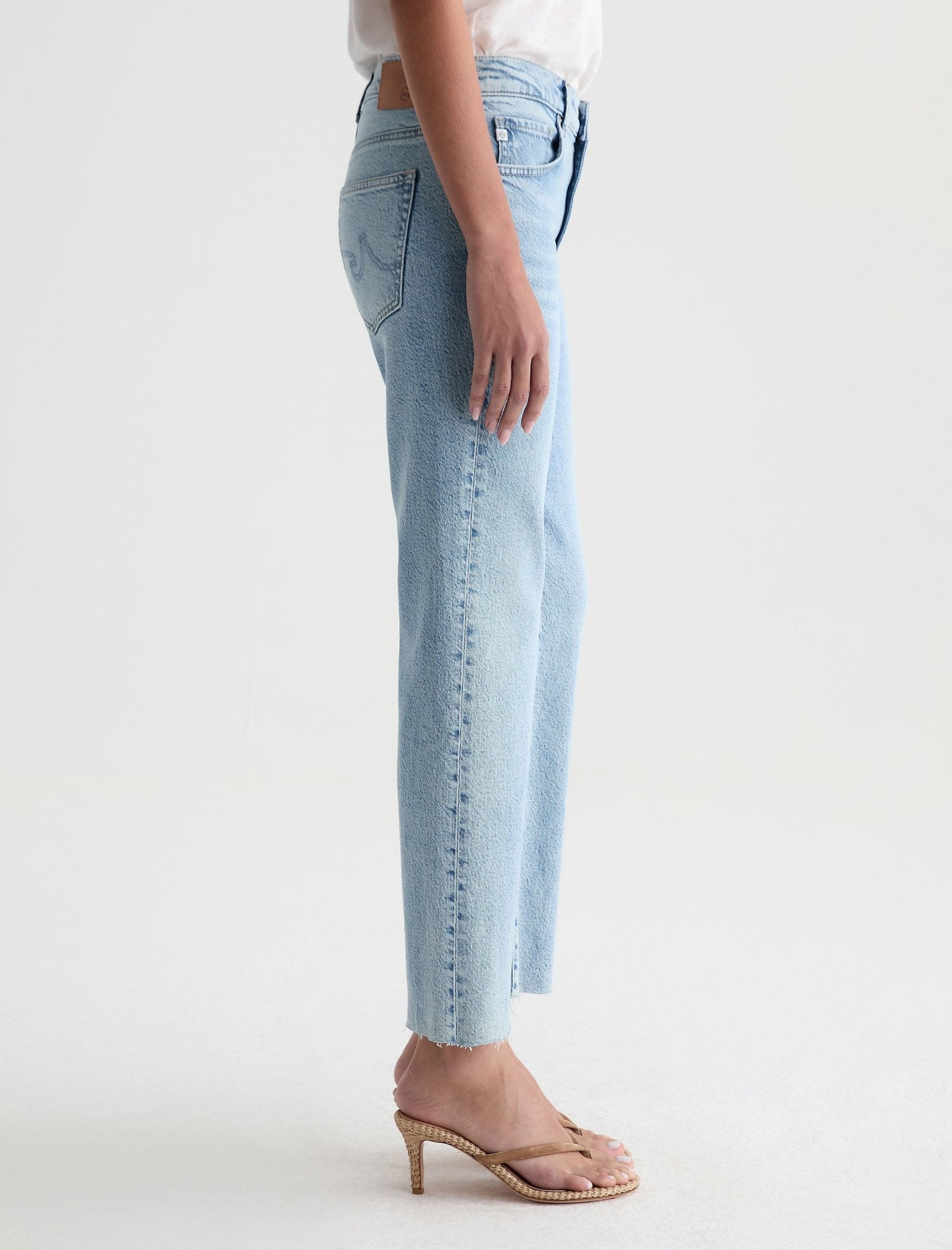 Brinley Straight Leg Crop - Gold Country - Elle Maxine