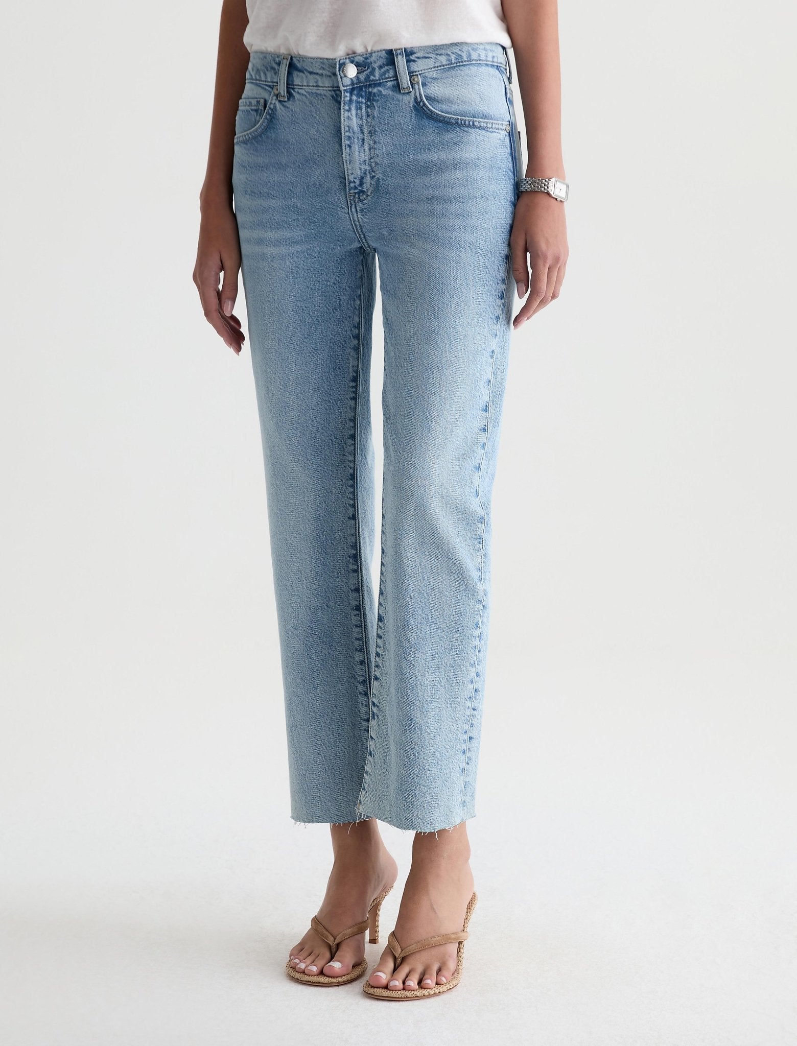 Brinley Straight Leg Crop - Gold Country - Elle Maxine