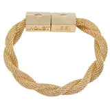 Broad Street Bracelet - Gold | Holst & Lee - Elle Maxine