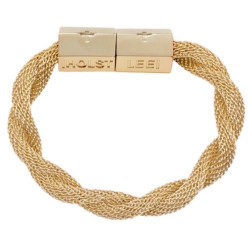 Broad Street Bracelet - Gold | Holst & Lee - Elle Maxine