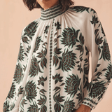 Brooke Blouse - Gia Macroon - Elle Maxine