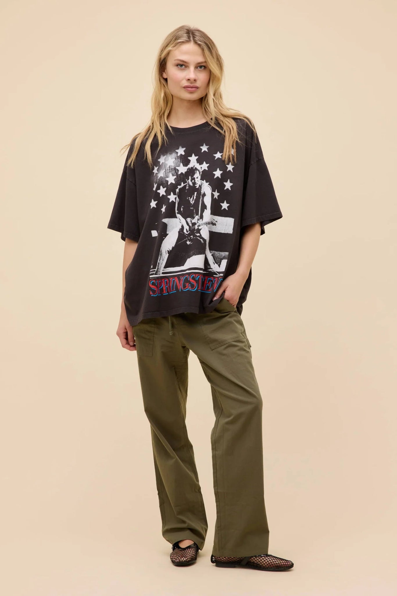 Bruce Springsteen Rockin America Tee - Elle Maxine