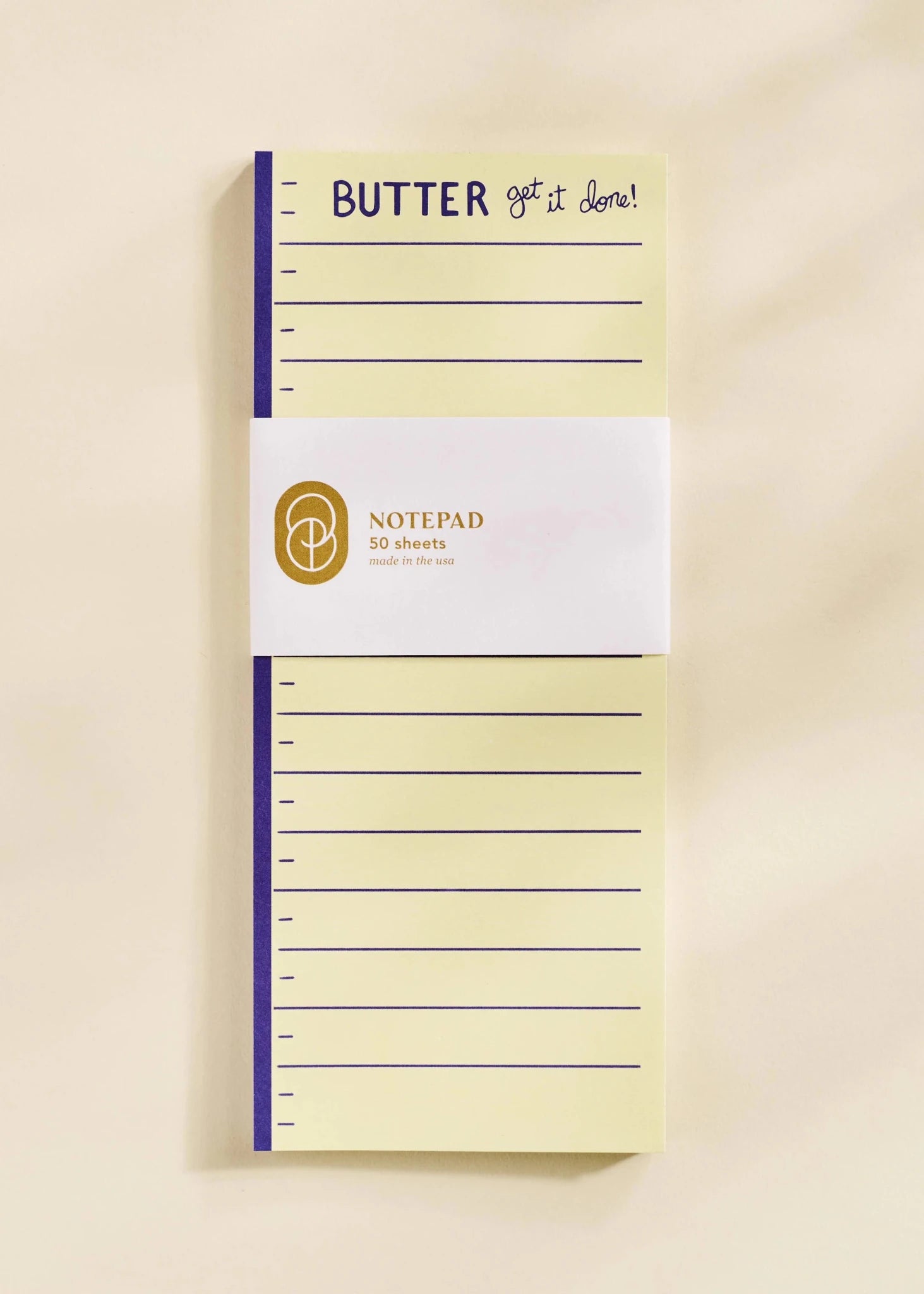 Butter Get It Done Notepad - Elle Maxine