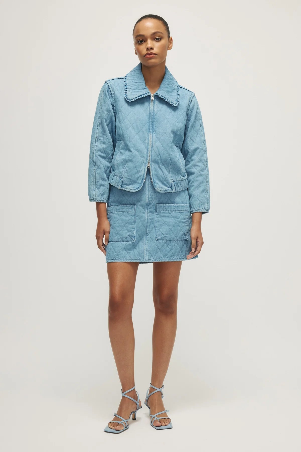 Calli Jacket - Light Blue - Elle Maxine