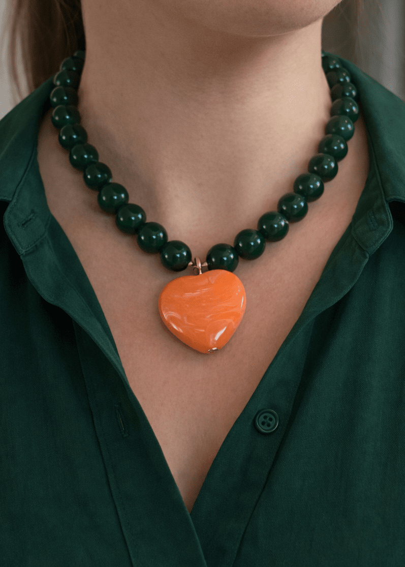 Candy Heart Necklace - Elle Maxine