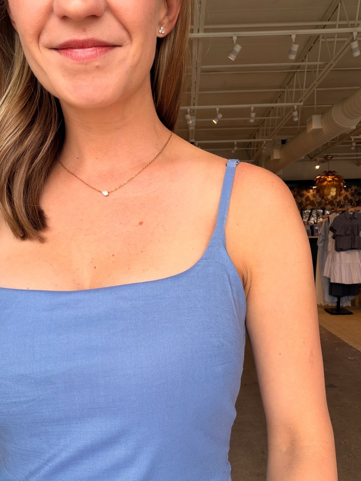 Capri Romper - Riviera Blue - Elle Maxine