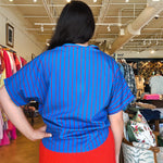 Carmelle Shirt - Electric Blue - Elle Maxine
