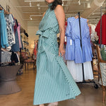 Carmine Skirt- Vert Rivage - Elle Maxine