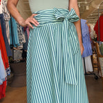 Carmine Skirt- Vert Rivage - Elle Maxine