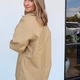 Carolina Short Trench Coat - Elle Maxine