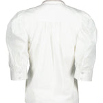 Cate Embellished Top - White - Elle Maxine