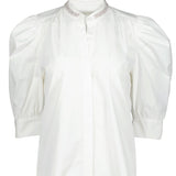 Cate Embellished Top - White - Elle Maxine