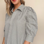 Cate Ruched Sleeve Top - Elle Maxine