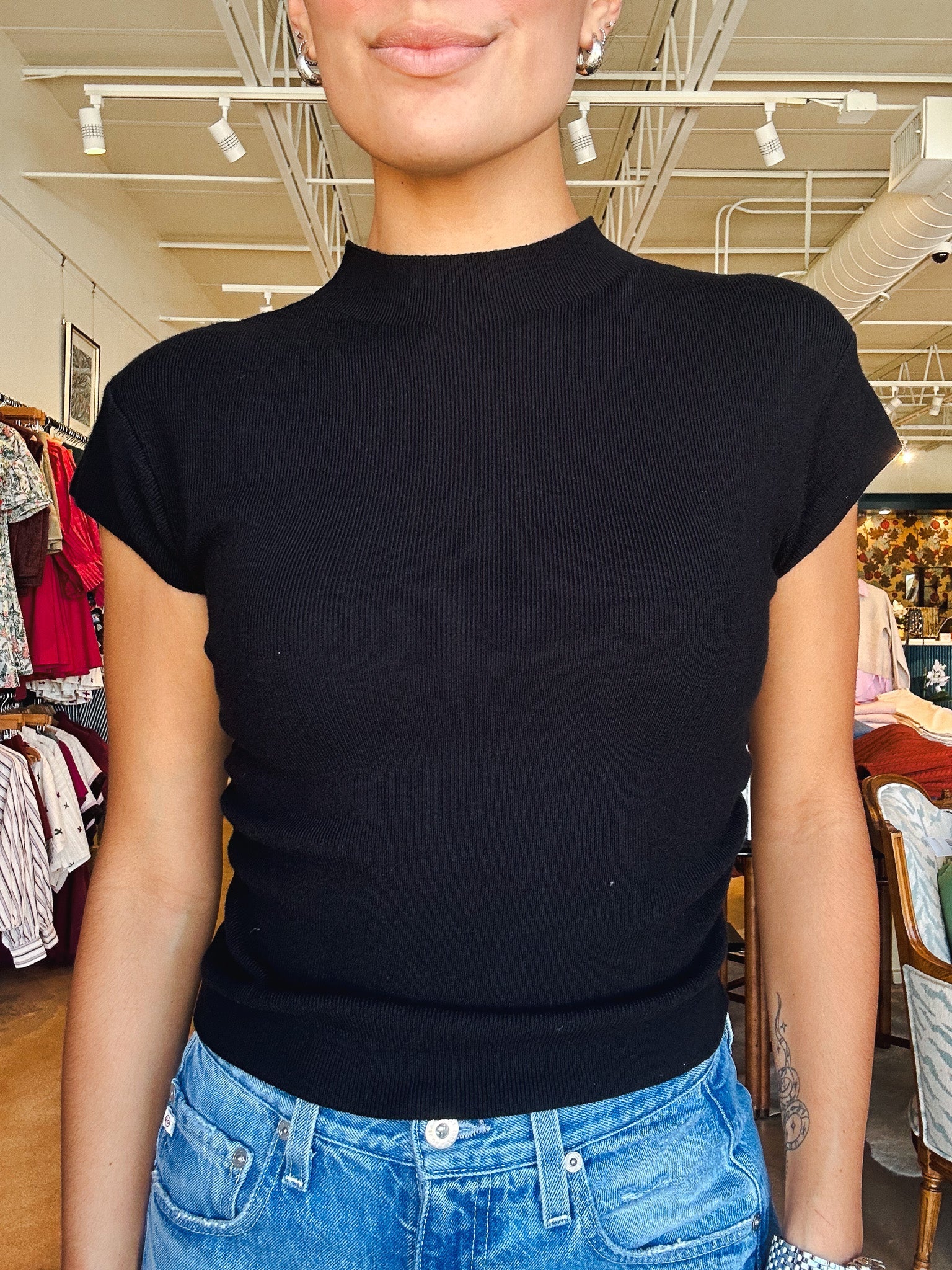 Cece Ruched Top - Elle Maxine
