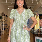 Cecily Dress - Tart Stripe - Elle Maxine