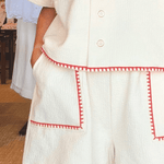 Celestea Blanket Stitch Short - Elle Maxine