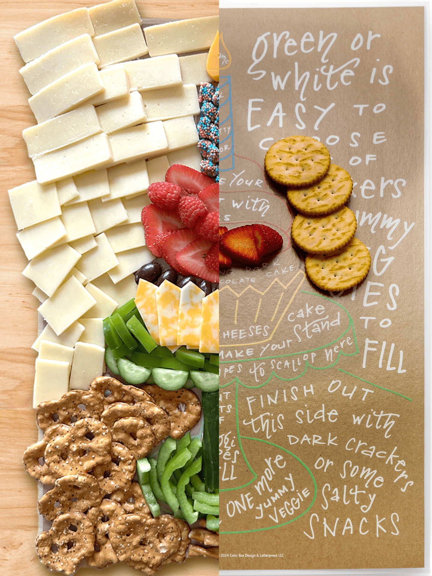 Charcuterie Cheat Sheet | Birthday Cupcake - Elle Maxine