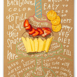 Charcuterie Cheat Sheet | Birthday Cupcake - Elle Maxine