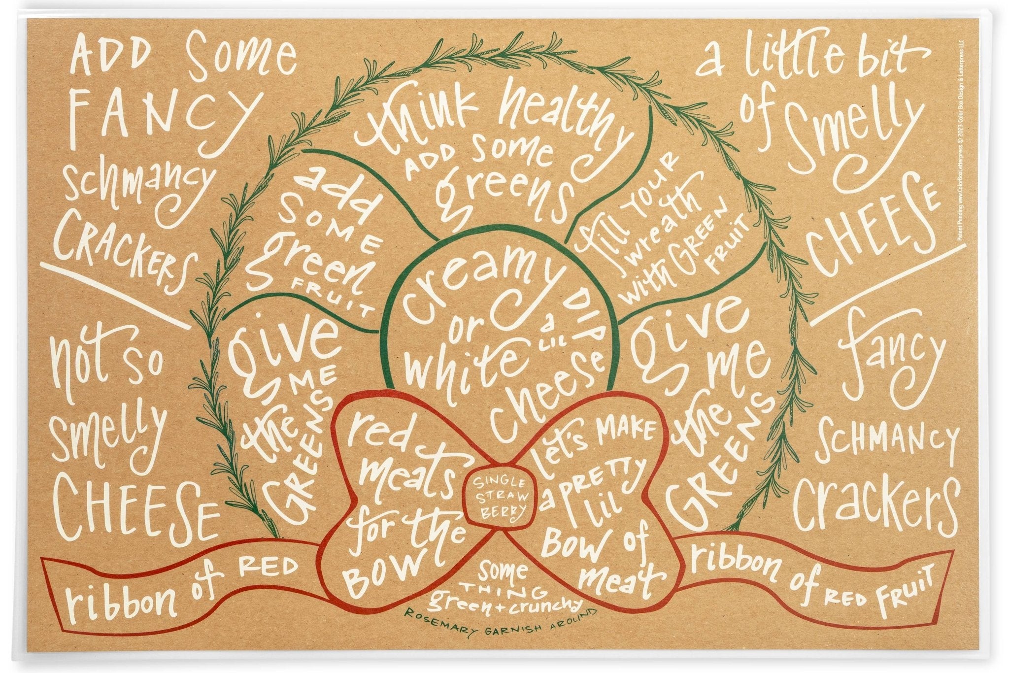 Charcuterie Cheat Sheet | Wreath - Elle Maxine