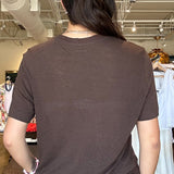 Charli Crew Tee - Oak Barrel - Elle Maxine