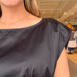 Charlotte Boat Neck Peplum Top - Elle Maxine