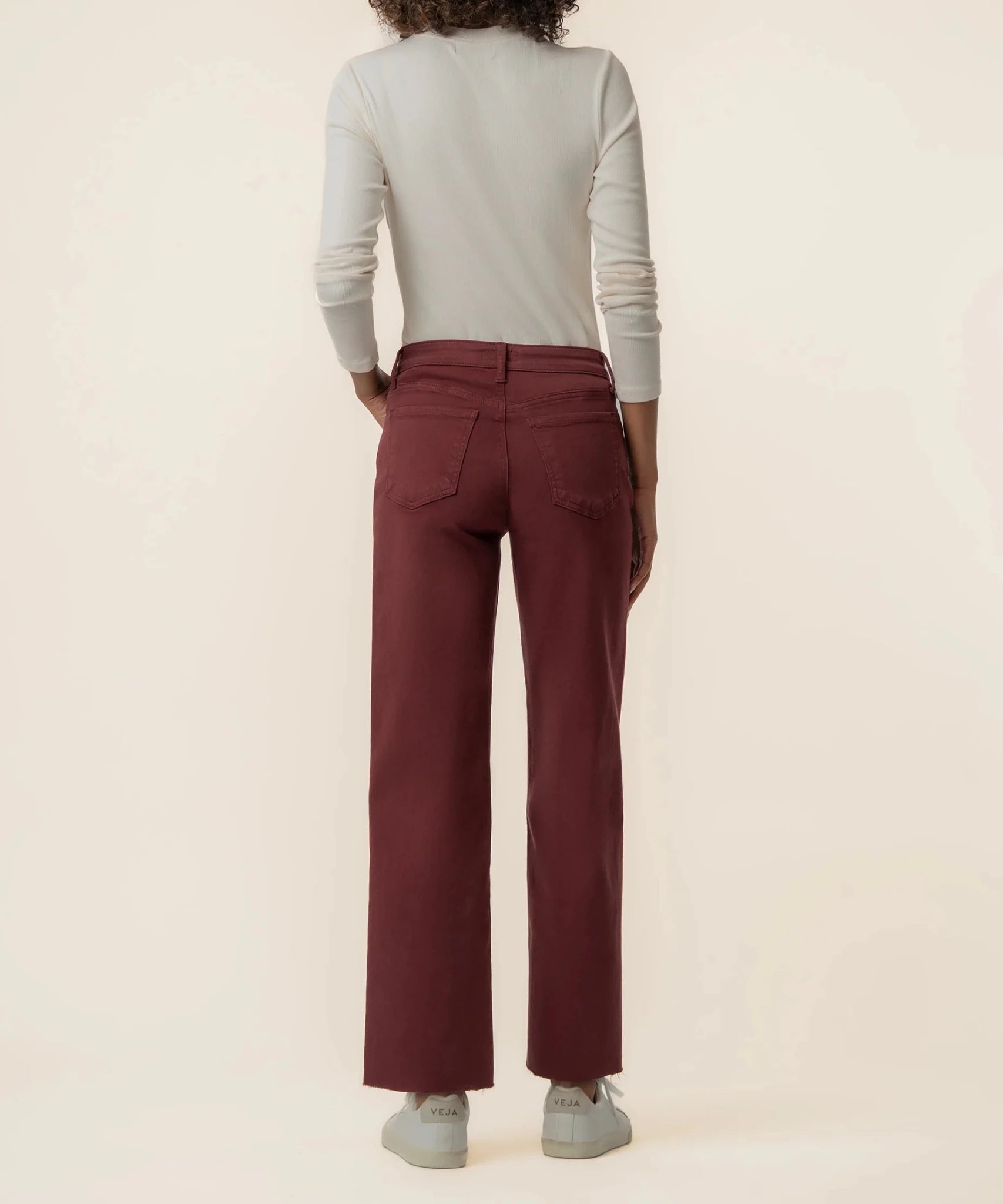 Charlotte High Rise Wide Leg Jeans - Elle Maxine