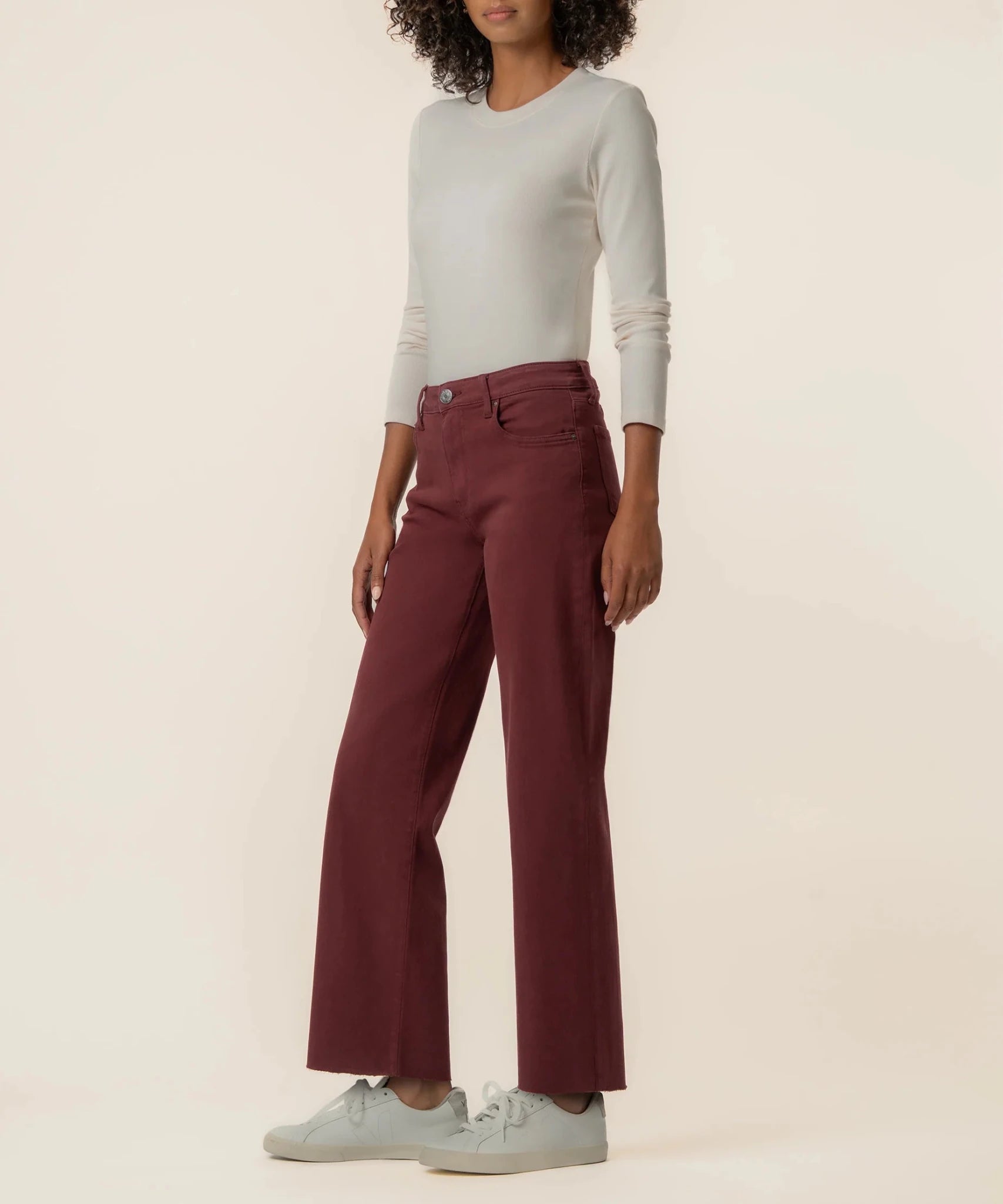 Charlotte High Rise Wide Leg Jeans - Elle Maxine
