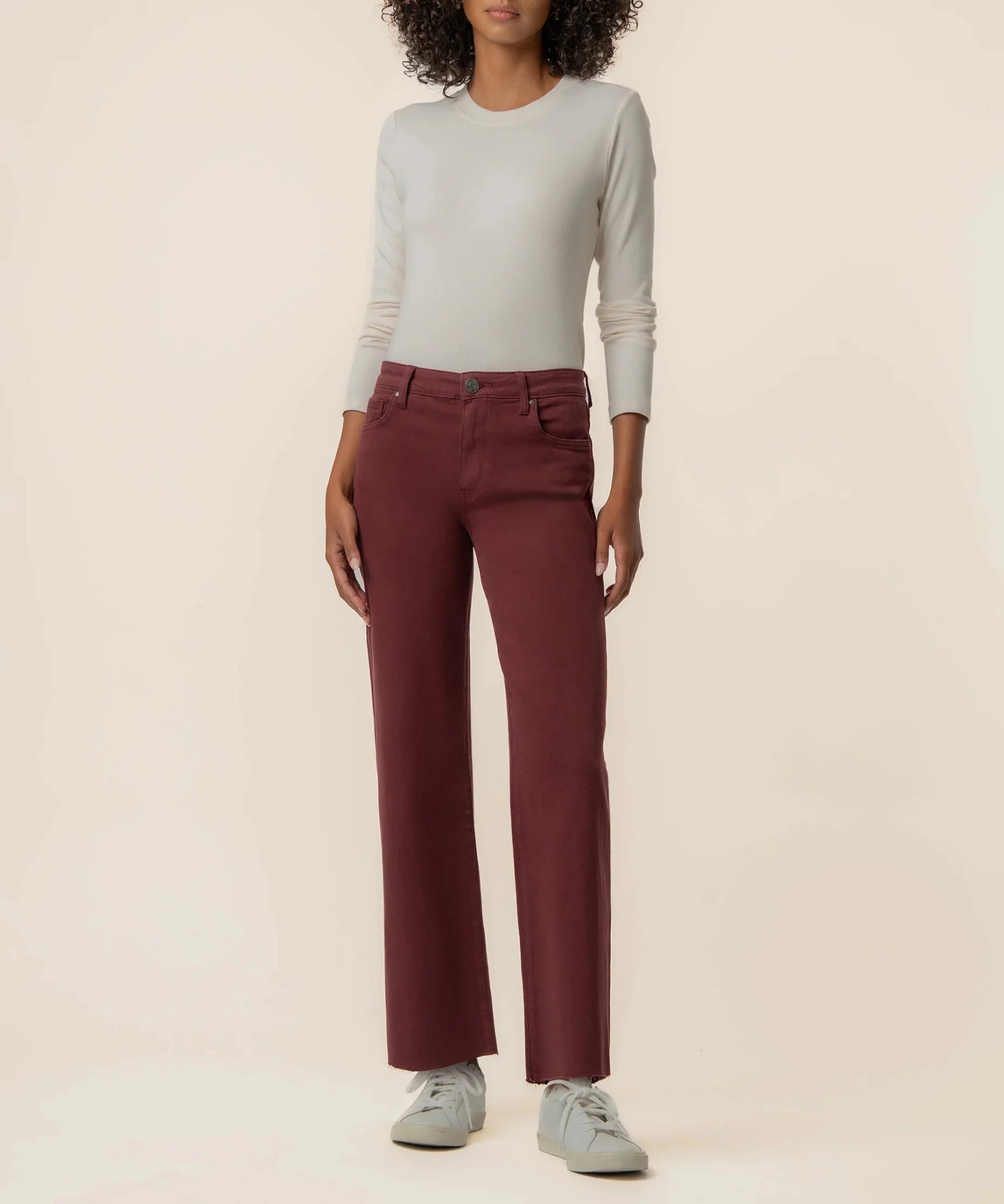 Charlotte High Rise Wide Leg Jeans - Elle Maxine