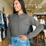 Chedid Sweater - Taupe - Elle Maxine