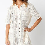 Chiara Crochet Cover Up Dress - Elle Maxine