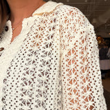 Chiara Crochet Cover Up Dress - Elle Maxine