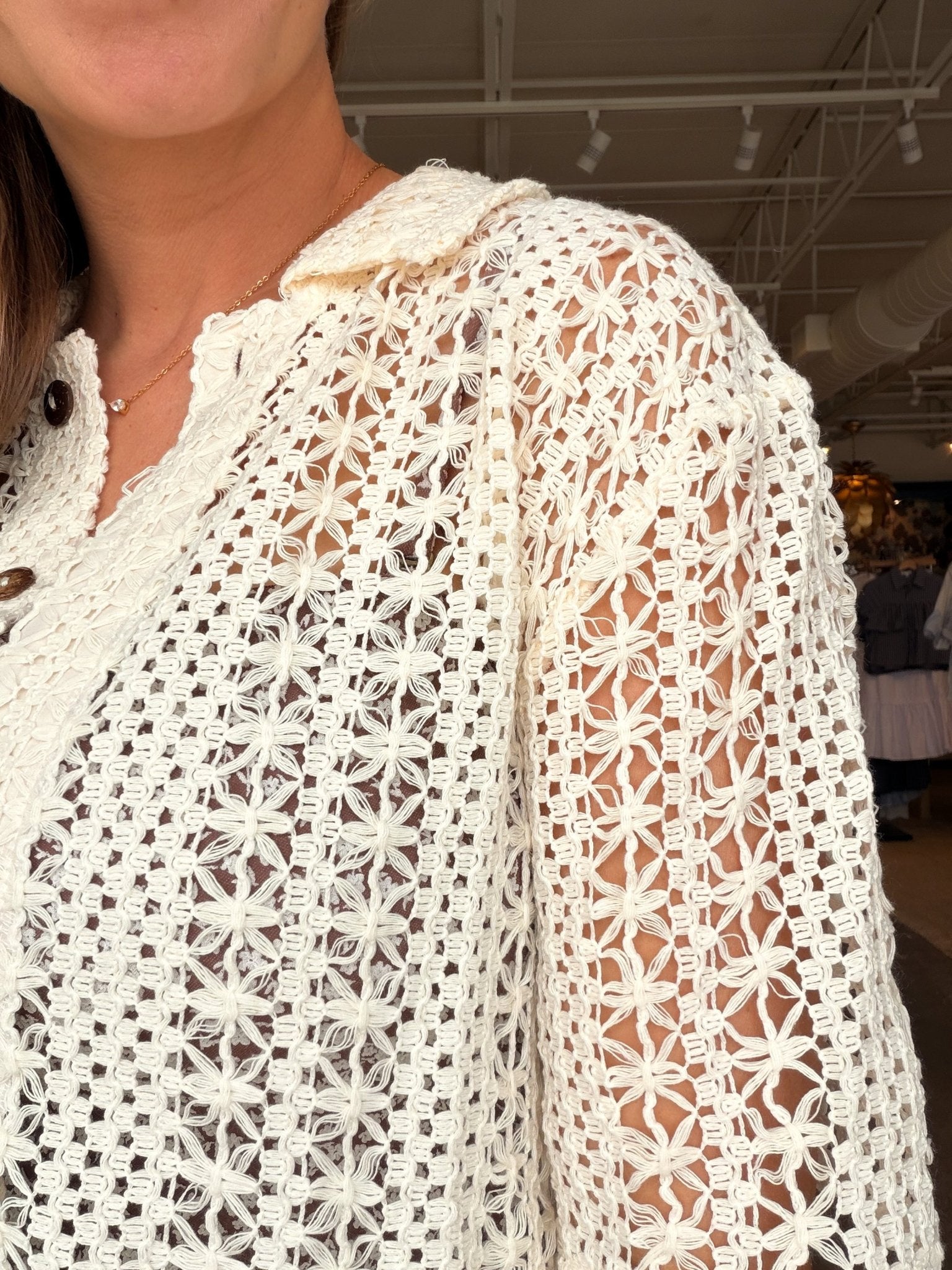 Chiara Crochet Cover Up Dress - Elle Maxine