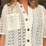 Chiara Crochet Cover Up Dress - Elle Maxine