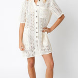 Chiara Crochet Cover Up Dress - Elle Maxine
