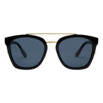 Chloe Sunglasses - Black/Smoke - Elle Maxine