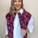 Choko Reversible Quilted Vest - Elle Maxine