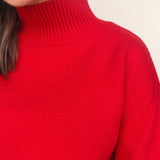 Clark Feather Trim Sweater - Elle Maxine