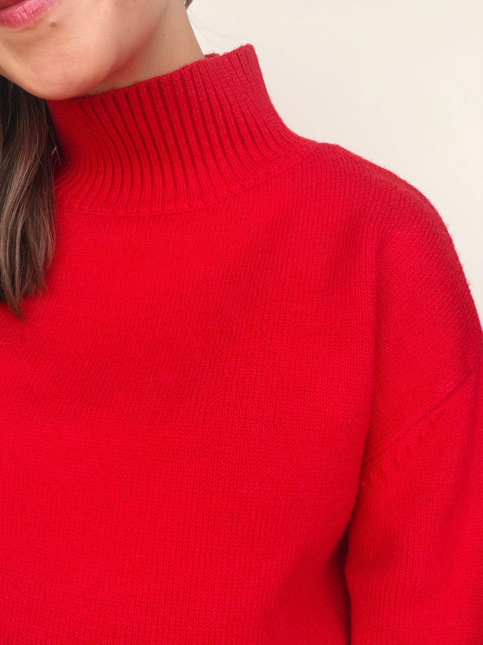 Clark Feather Trim Sweater - Elle Maxine