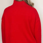 Clark Feather Trim Sweater - Elle Maxine